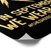 小児がん認識度月9月We W ポスター (角)