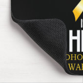 小児がん認識度私の兄は私のヒーロー マウスパッド (コーナー)