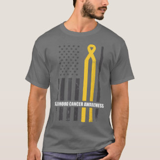 小児がん認識度闘病病 Tシャツ