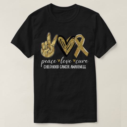 小児がん認識度194 Tシャツ (デザイン正面)