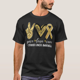 小児がん認識度194 Tシャツ