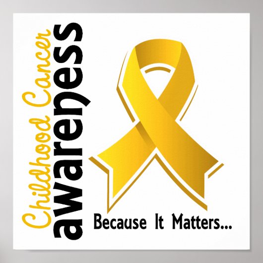 小児がん認識度5 ポスター (正面)