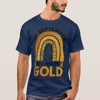 小児がん認識度9月We衣服Go Tシャツ