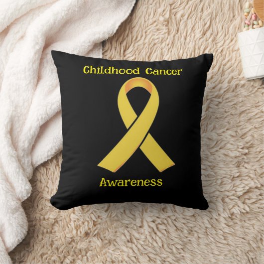 小児がん認識度 クッション (ブランケット)