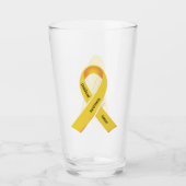 小児がん認識度 タンブラーグラス (正面)