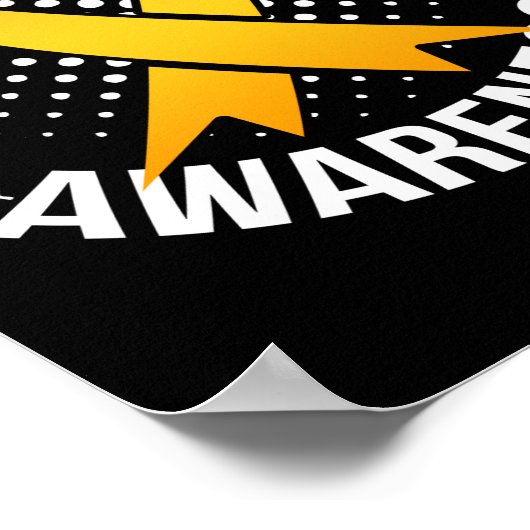 小児がん認識度 ポスター (角)