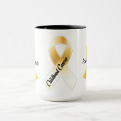 小児がん認識度 マグカップ (中央)