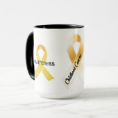 小児がん認識度 マグカップ (正面左)
