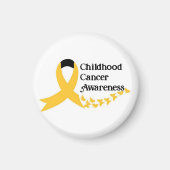 小児がん認識度 マグネット (正面)