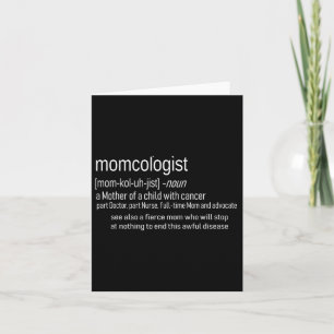 小児がん認識度Momcologist定義 カード
