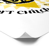 小児がん部族蝶 ポスター (角)