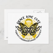 小児がん部蝶 ポストカード (正面/裏面)