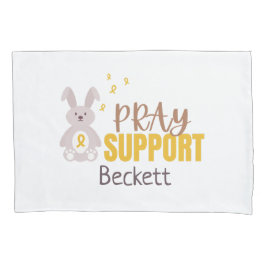 小児がん。カスタム祈支持 枕カバー