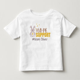 小児がん。カスタム#team名トドラーシャツ トドラーTシャツ
