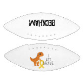 小児がん。勇敢名前をカスタムする・フットボール アメリカンフットボール (パネル)