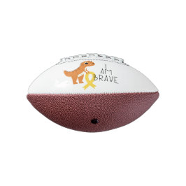 小児がん。私は勇敢だ。アメリカンフットボール アメリカンフットボール