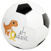 小児がん。私は勇敢だ。サッカーボール サッカーボール (3/4)
