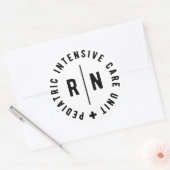 小児インテンシッ気にトユニットPICUナース ラウンドシール (封筒)