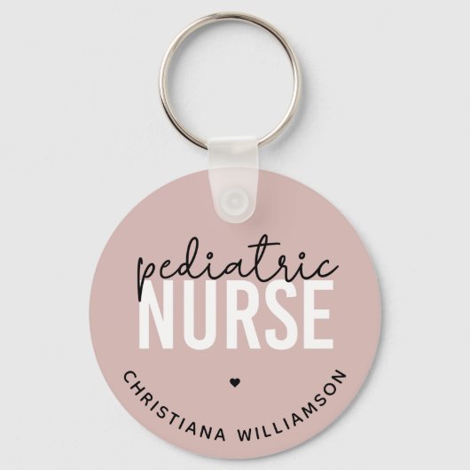 小児カスタムナースのナースの上昇 キーホルダー (正面)