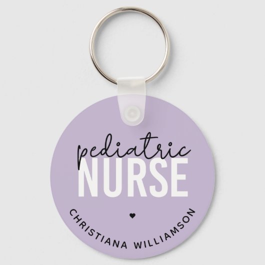 小児カスタムナースのナースの上昇 キーホルダー (正面)