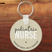 小児カスタムナースのナースの上昇 キーホルダー (正面)