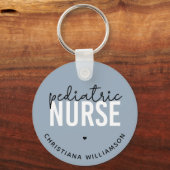 小児カスタムナースのナースの上昇 キーホルダー (正面)