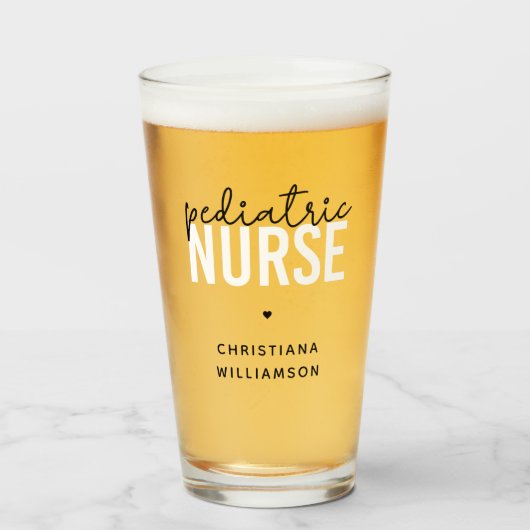 小児カスタムナースのナースの上昇 タンブラーグラス (ドリンク正面)