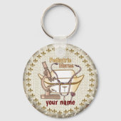 小児ナースキーチェーン キーホルダー (正面)