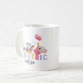 小児ナース動物サファリビーペットナースヌルシ コーヒーマグカップ (正面左)