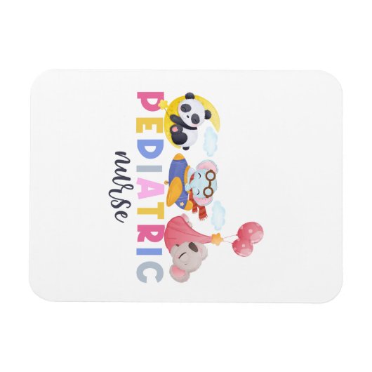 小児ナース動物サファリビーペットナースヌルシ マグネット (横)