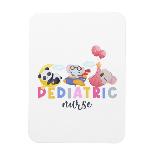 小児ナース動物サファリビーペットナースヌルシ マグネット (縦)