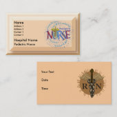 小児ナース名刺 名刺 (正面/裏面)