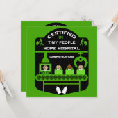 小児ナース鑑賞贈り物 カード (正面/裏面インサイチュ)