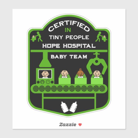 小児ナース鑑賞贈り物 シール (シート)