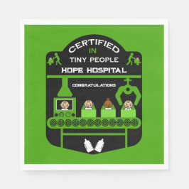 小児ナース鑑賞贈り物 スタンダードランチョンナプキン