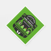 小児ナース鑑賞贈り物 スタンダードランチョンナプキン (角)