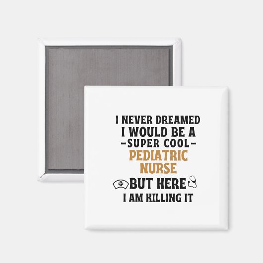 小児ナース マグネット (正面/裏面)