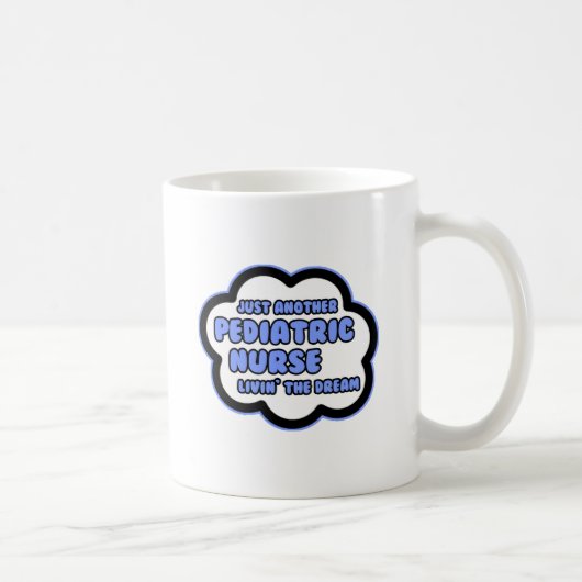 小児ナース..夢を見る コーヒーマグカップ (右)