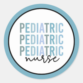 小児ナースPUナース小児科ナース ラウンドシール