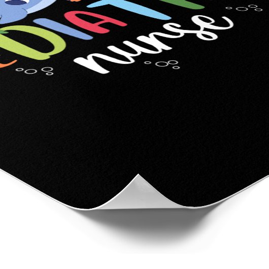 小児ナースPU海海感小児科 ポスター (角)