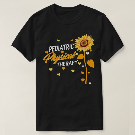 小児フィジカルセラピーPT PTAセラピストApprec Tシャツ (デザイン正面)