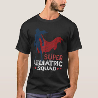 小児分隊ハロウィンマッチングコスチューム小児科 Tシャツ