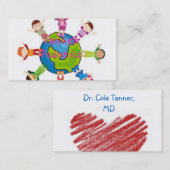 小児医 名刺 (正面/裏面)