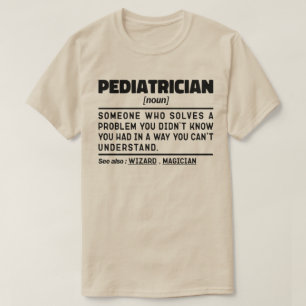 小児名詞おもしろいベビー医クール小児 Tシャツ