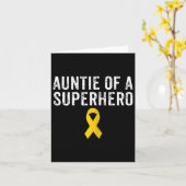 小児小児がん認識度A Sがん カード (黄色い花)