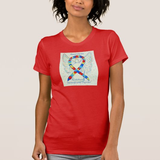 小児崩壊性障害リボンシャツ Tシャツ (正面)