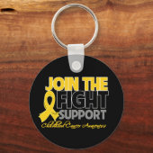 小児期がんの認識度に加わる キーホルダー (正面)