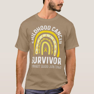 小児期がんを克服した化学療法の終了 Tシャツ