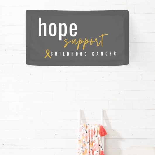 小児期がん希望の支援バナー 横断幕 (インサイチュ)