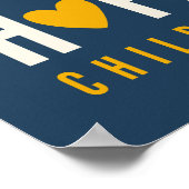 小児期がん支持希望の治療ポスタープリント ポスター (角)